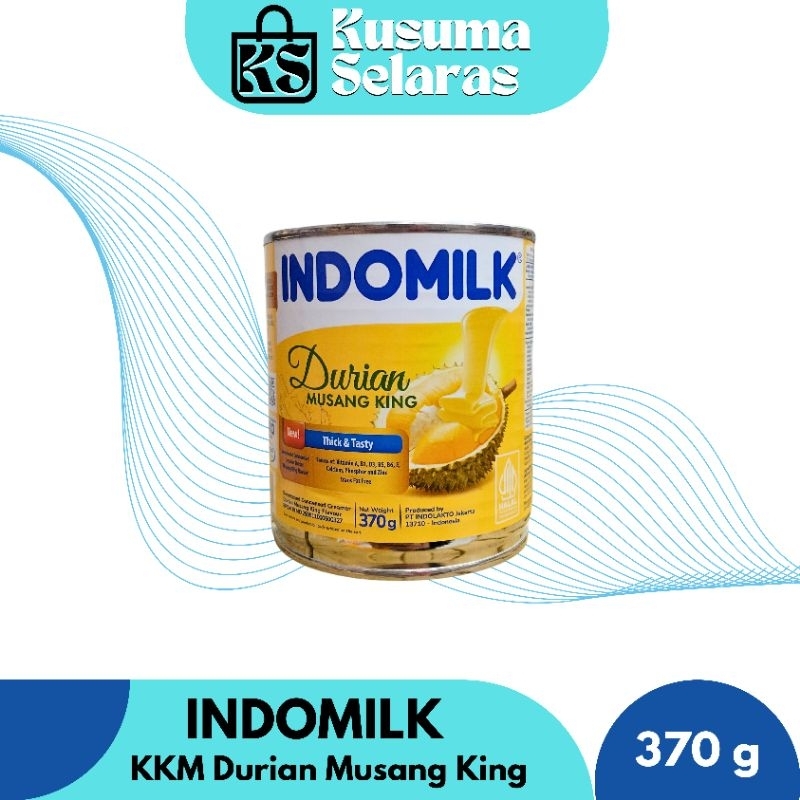 

Indomilk Krimer Kental Manis Durian Musang King 370 g
