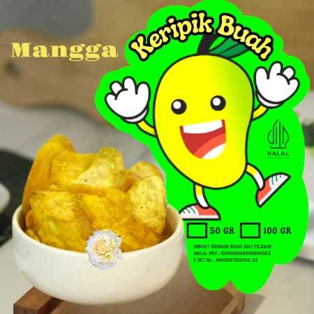 

KERIPIK BUAH MANGGA PREMIUM SUPER Kemasan Alumunium Foil