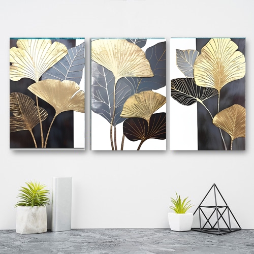 HIASAN DINDING (20X30) ABSTRAK DAUN KERTAS AESTHETIC PAJANGAN DINDING DEKORASI DINDING PAJANGAN KAYU