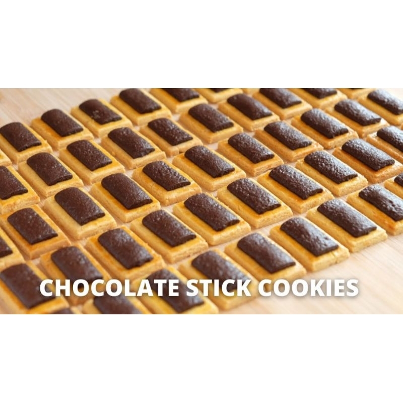 

Chocolate Stick Cookies