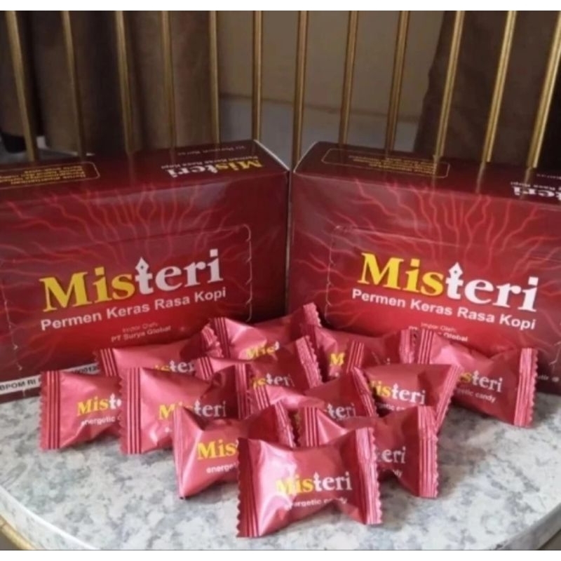 

CANDY PREMIUM ORIGINAL RASA COFEE GINSENG MISTER PER BOX @30pcs