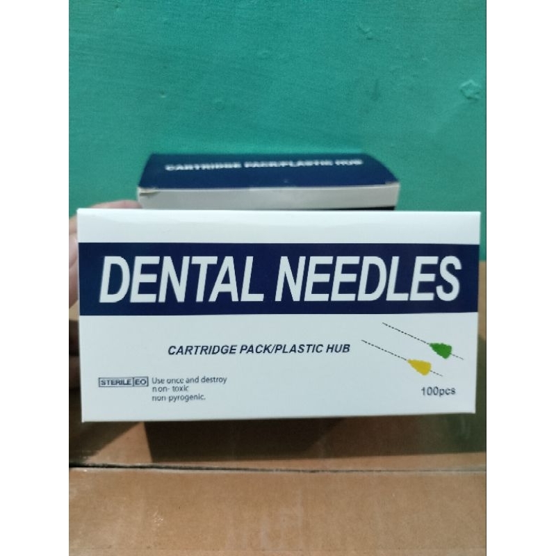 Dental Needle 30g Ed Desember 2029 12mm 16mm 21mm 25mm isi 100pcs