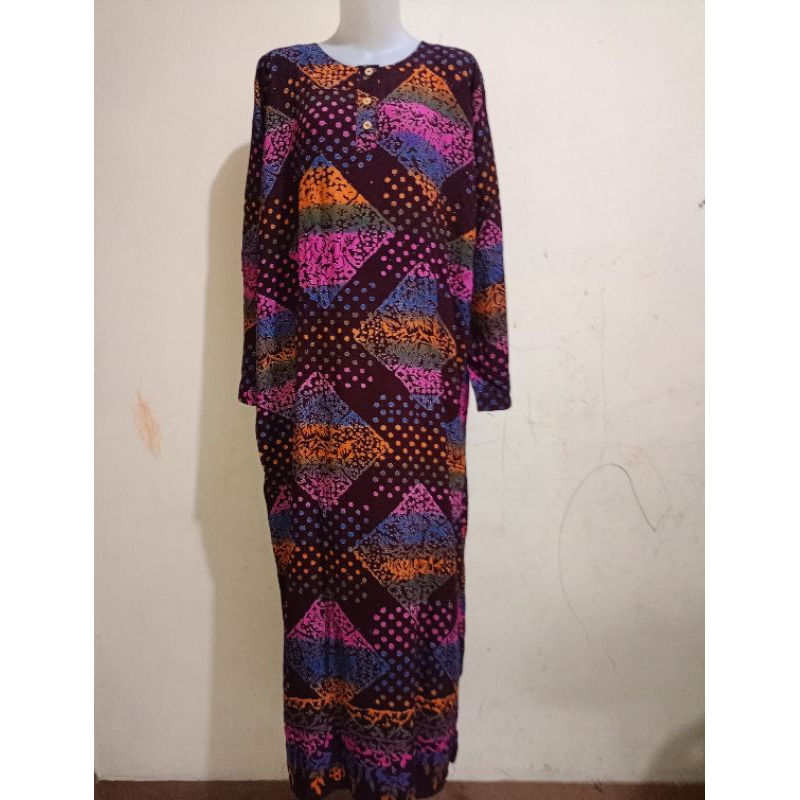 Daster Longdress Lengan panjang, Daster Panjang. Daster Kebaya Panjang, Daster Kekinian, Daster Mode