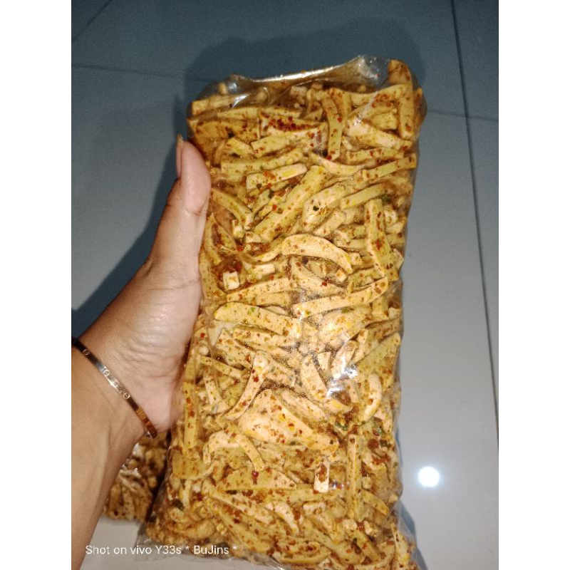 

Basreng pedas Daun Jeruk 500gr