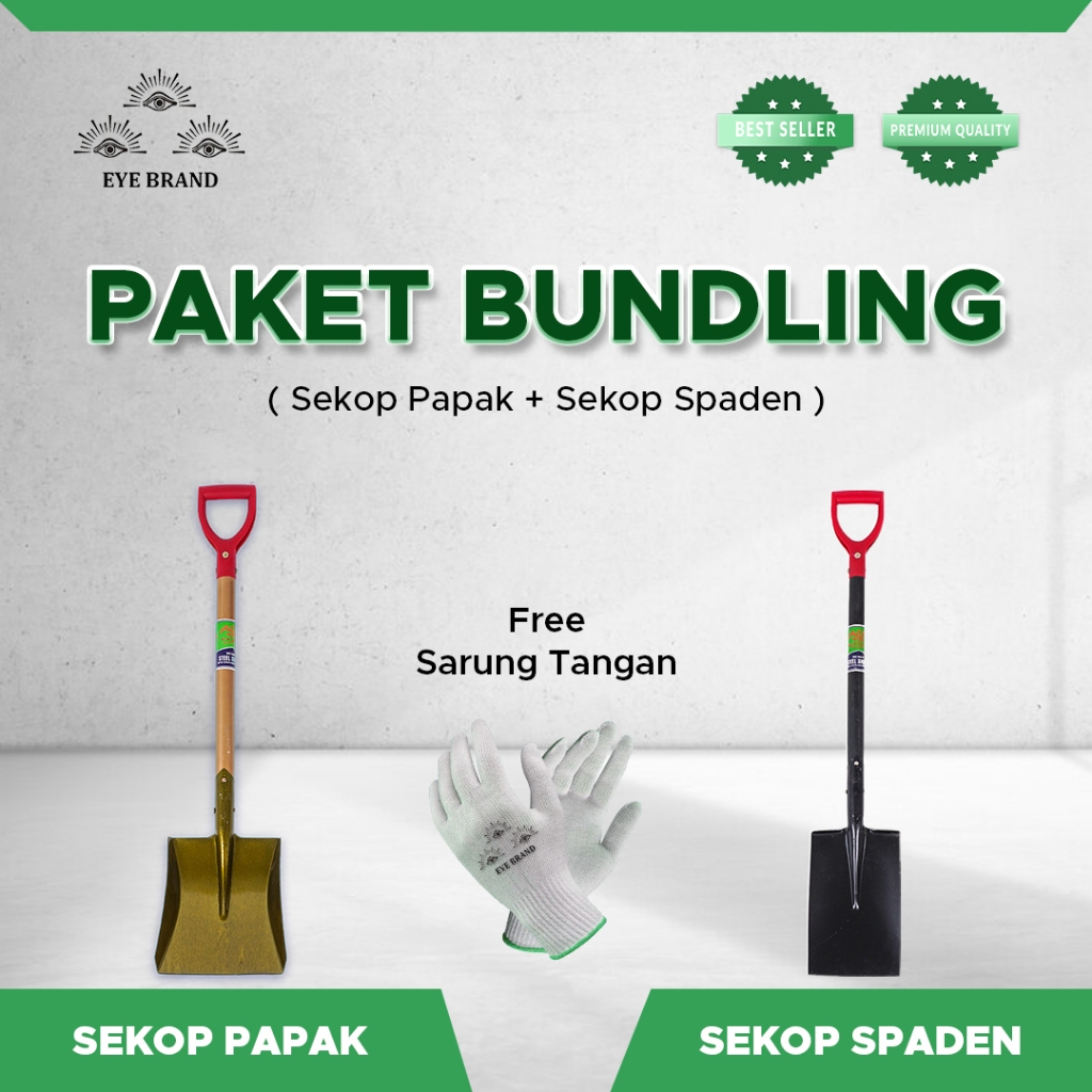 Paket Hemat Sekop Papak + Sekop Spaden