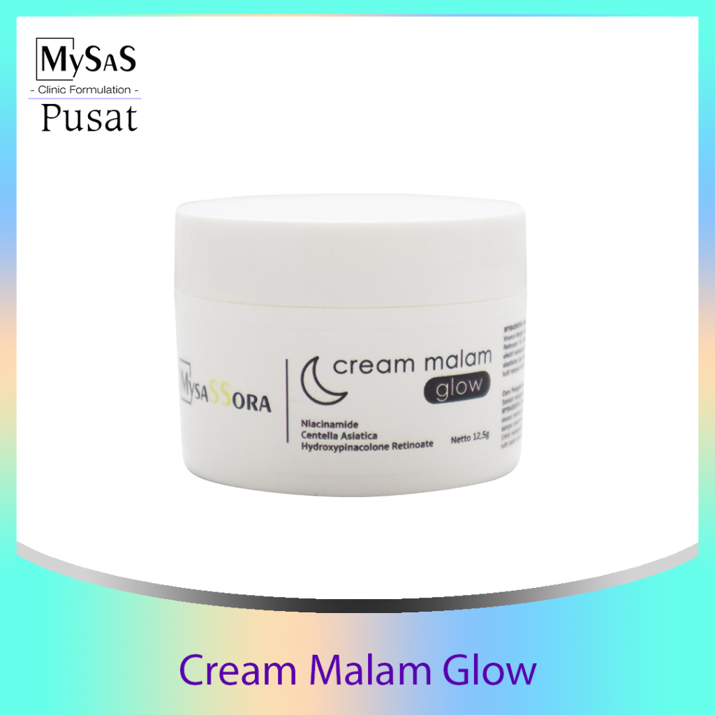Mysas Cream Malam glow / Whitening & glowing
