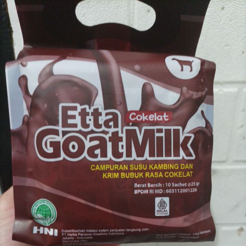 

EGM ETTA GoatMilk Cokelat isi 10pcs HNI