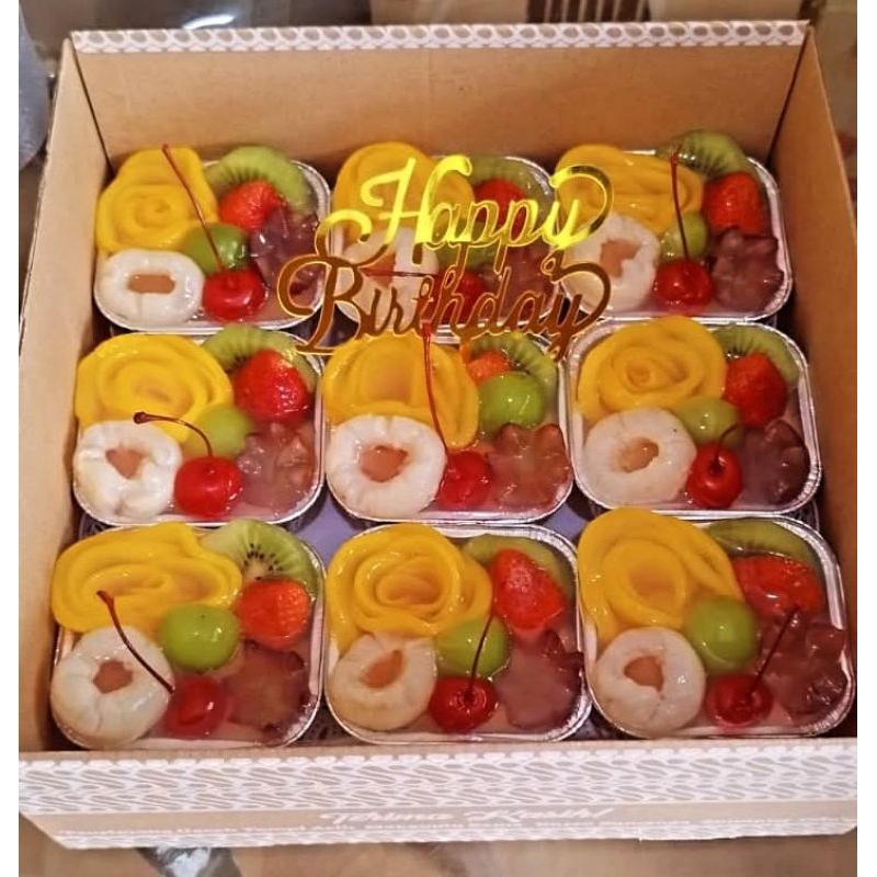

Puding Cup Fruit isi 9