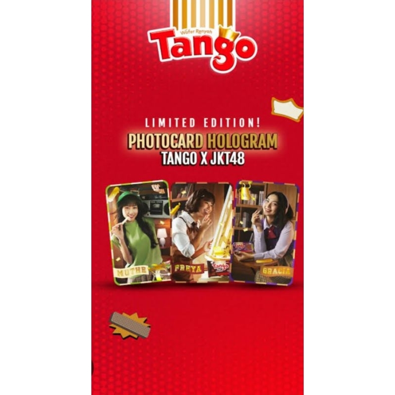 Tango Photocard Hologram TANGO X JKT48