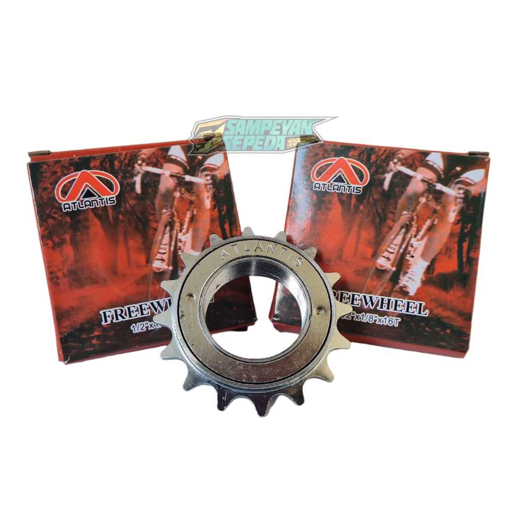 Atlantis Gir Bmx 16T Jangkrik Sproket Operan Belakang Sepeda Anak Mini Bunyi Jangkrik