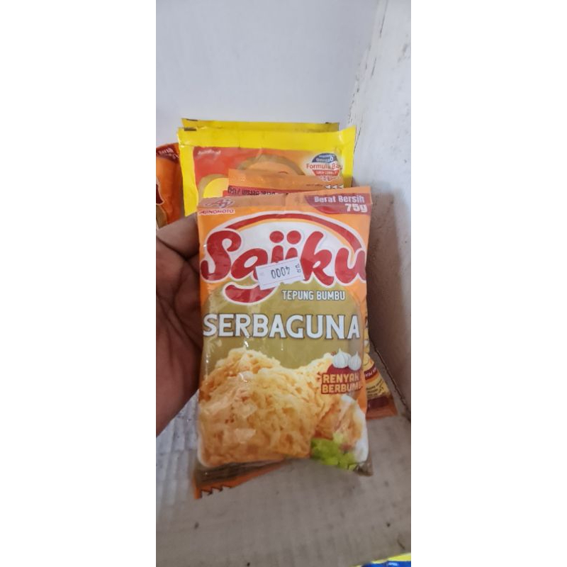 

Sajiku Tepung Bumbu Serbaguna