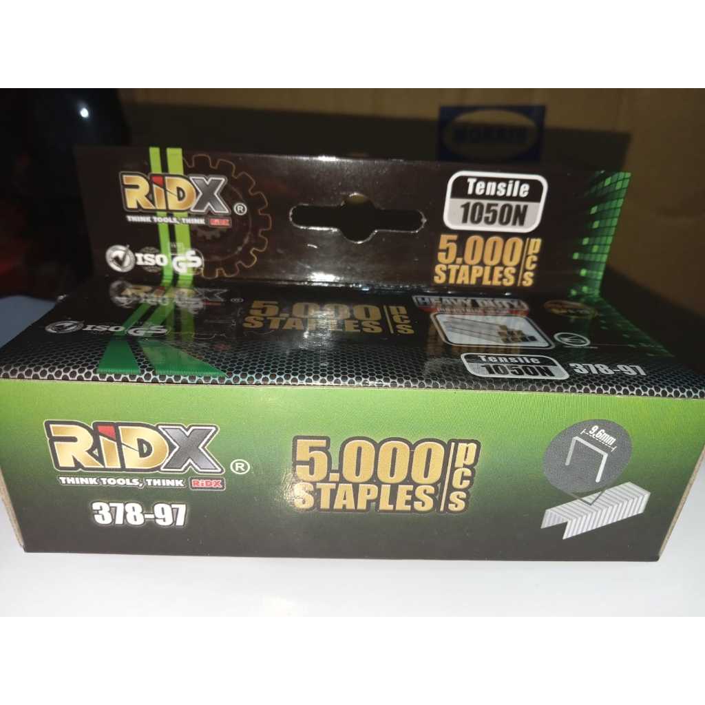 

Isi Staples RIDX 1050N/Isi Refill staples gun/Anak Hekter Tembak 8mm