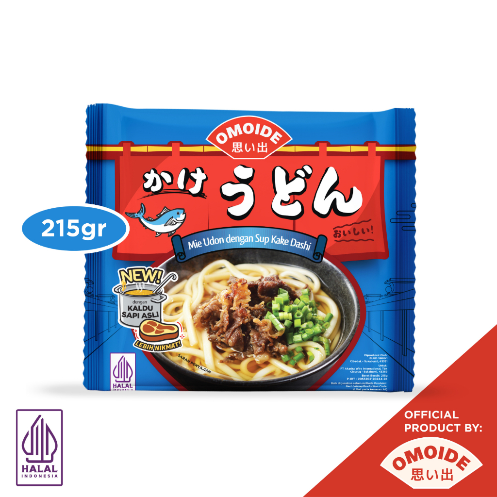 

Omoide Kake Udon 215gr