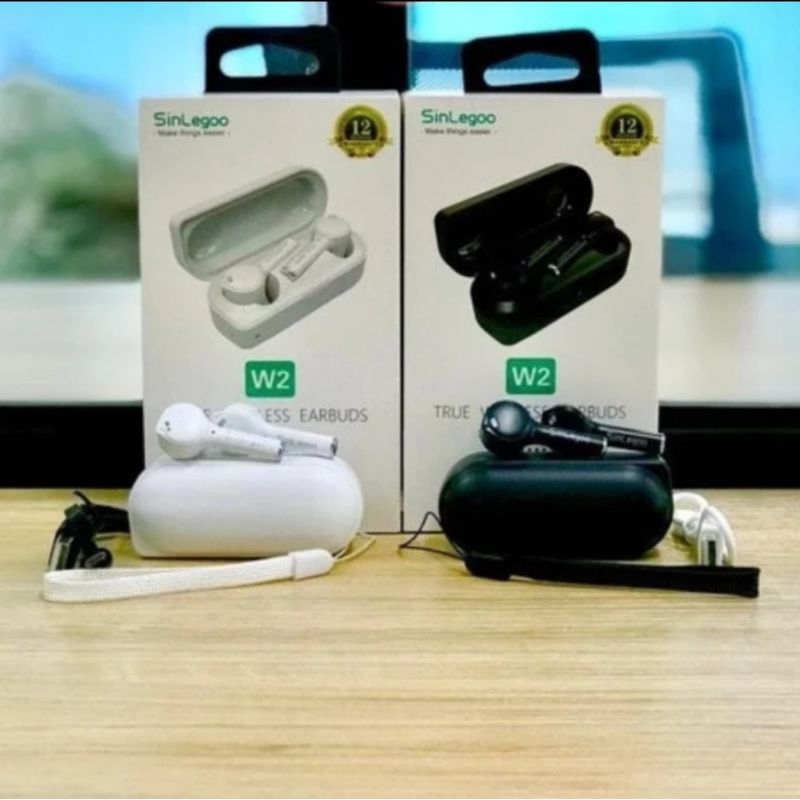 Sinlegoo true wireless earbuds deep bass ( W2)