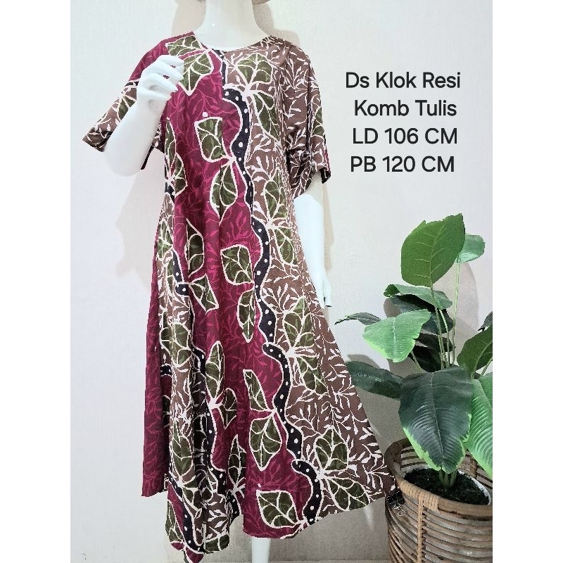 HUZA DS KLOK resi kombinas tulisi  by HUZA BATIK PEKALONGAN