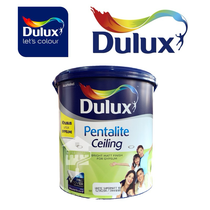 DULUX PENTALITE CEILING 5KG | DULUX CAT PLAFON GIPSUM