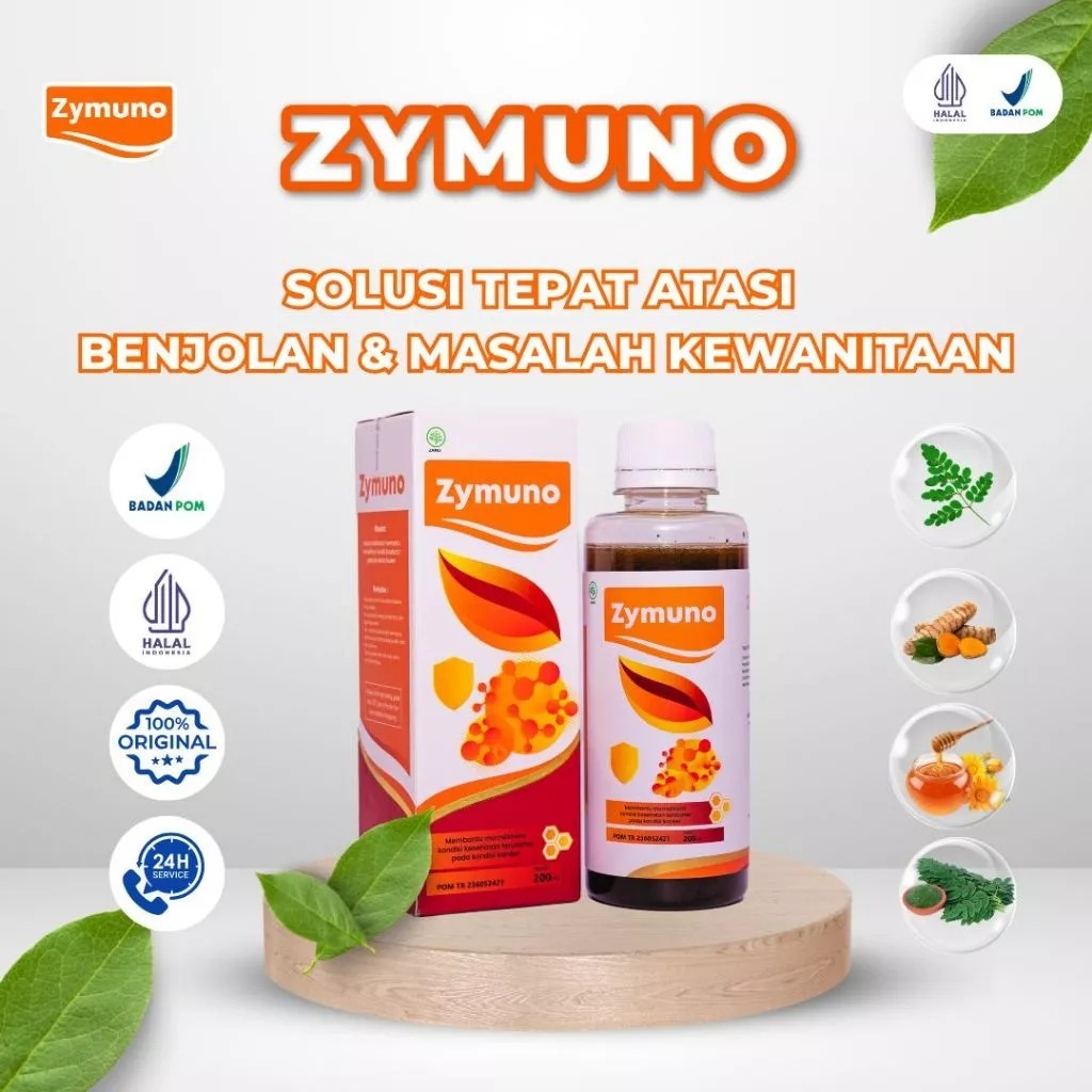 

Zymuno Madu Herbal Imunoterapi Kanker Original 1 Botol