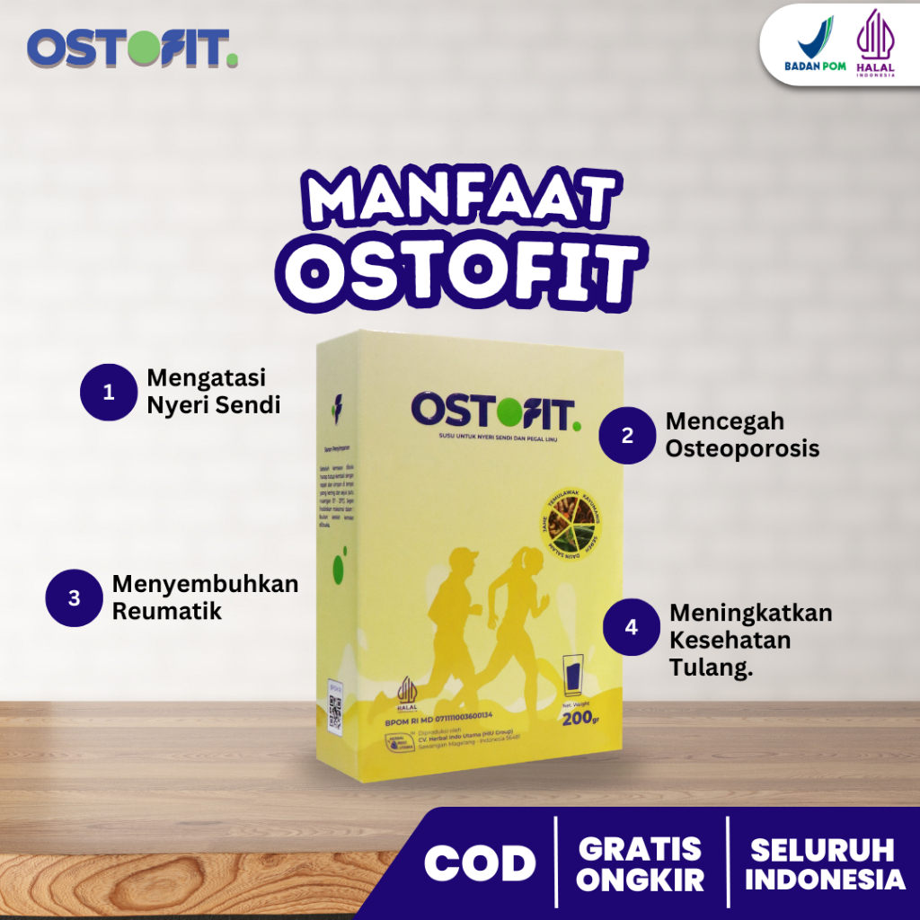 

RB22 OSTOFIT SUSU HERBAL ALAMI - ATASI NYERI SENDI DAN TULANG, REDAKAN REMATIK & MENCEGAH