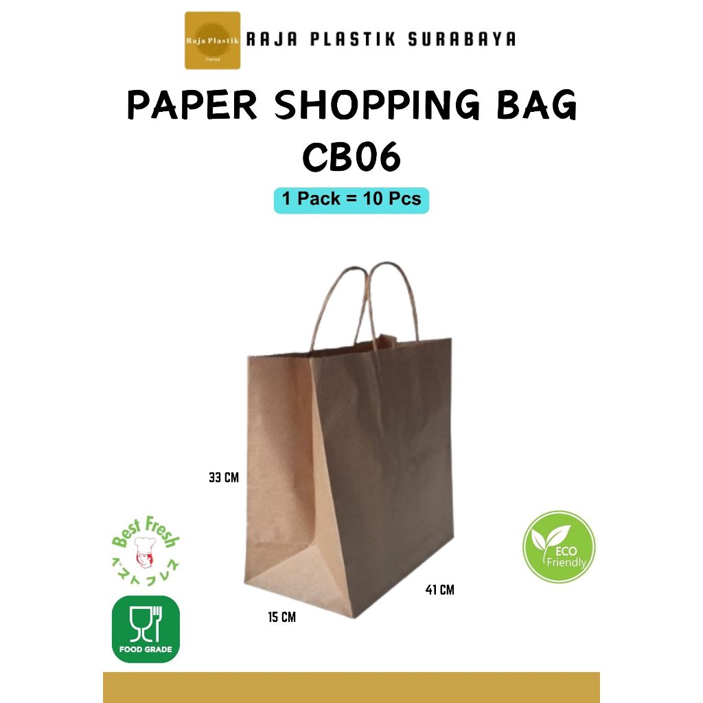 

Paper Bag Shopping CB06 | Tas Shopping Paper | paper Shopping Bag