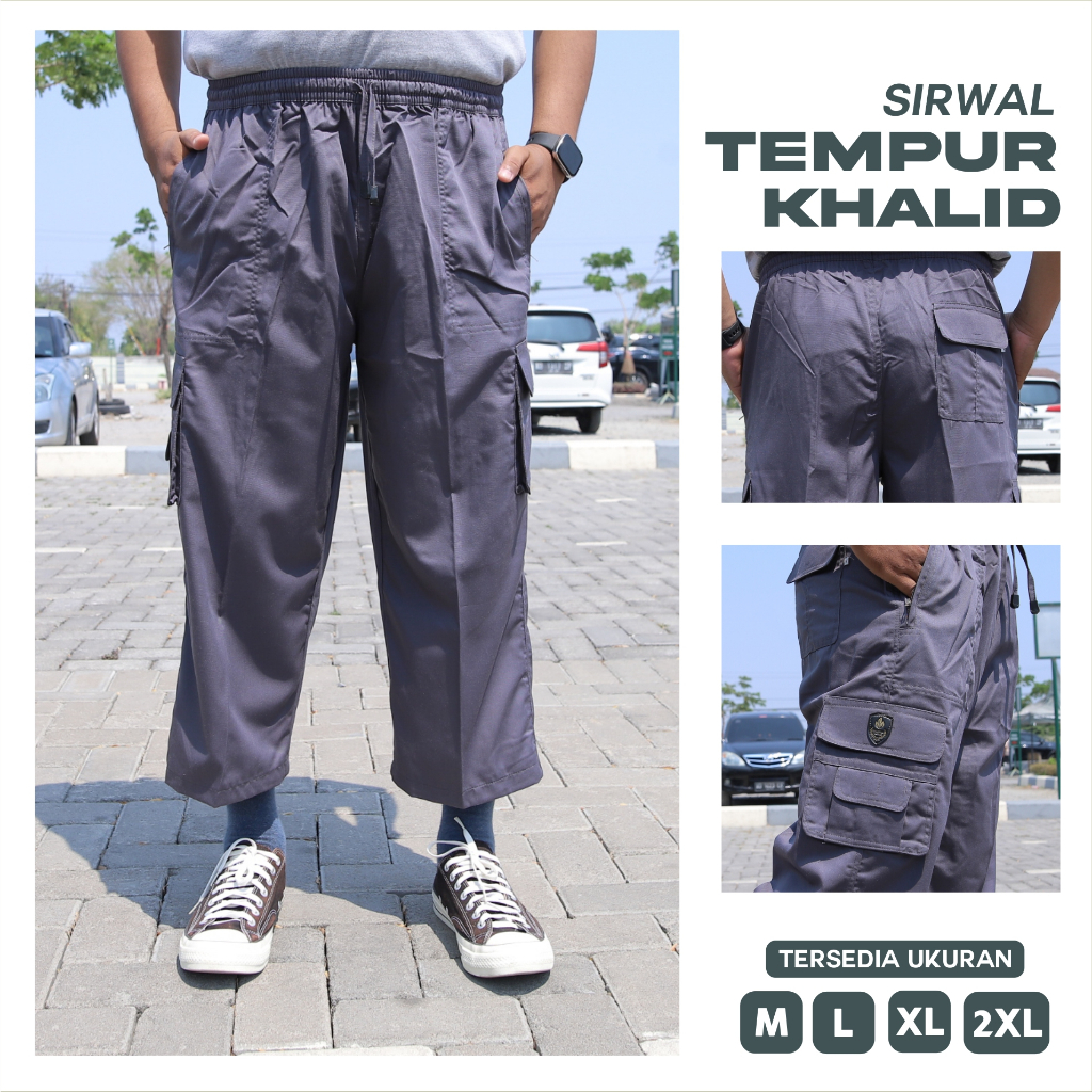 Sirwal Dewasa Tempur Premium Original Tazakka Clothes Bahan Tebal BEST SELLER Celana Sunnah