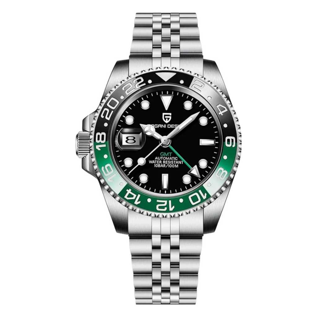 Jam Pagani Design PD-1662 GMT Automatic NH34 - Preloved, Authentic