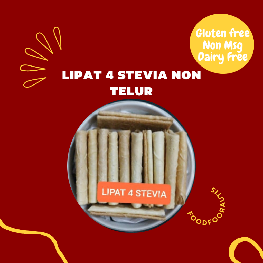 

Lipat 4 Stevia Non Telur Gluten Free Msg Free Snack Autisme