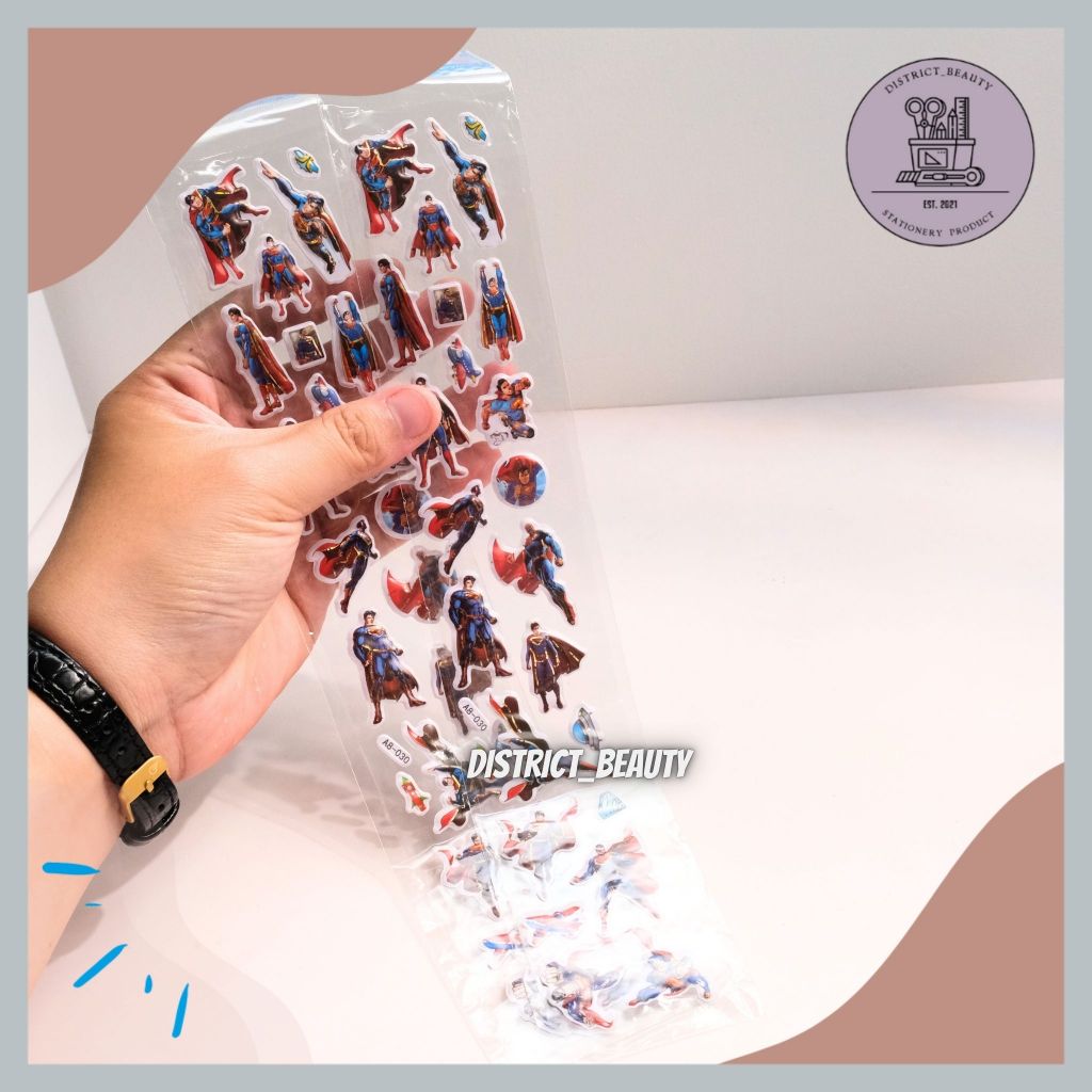 

STIKER PANJANG SUPERMAN STIKER TIMBUL 3D STIKER MURAH SUPERMAN SUPERHERO MARVEL STIKER SUPERMAN LUCU TERMURAH