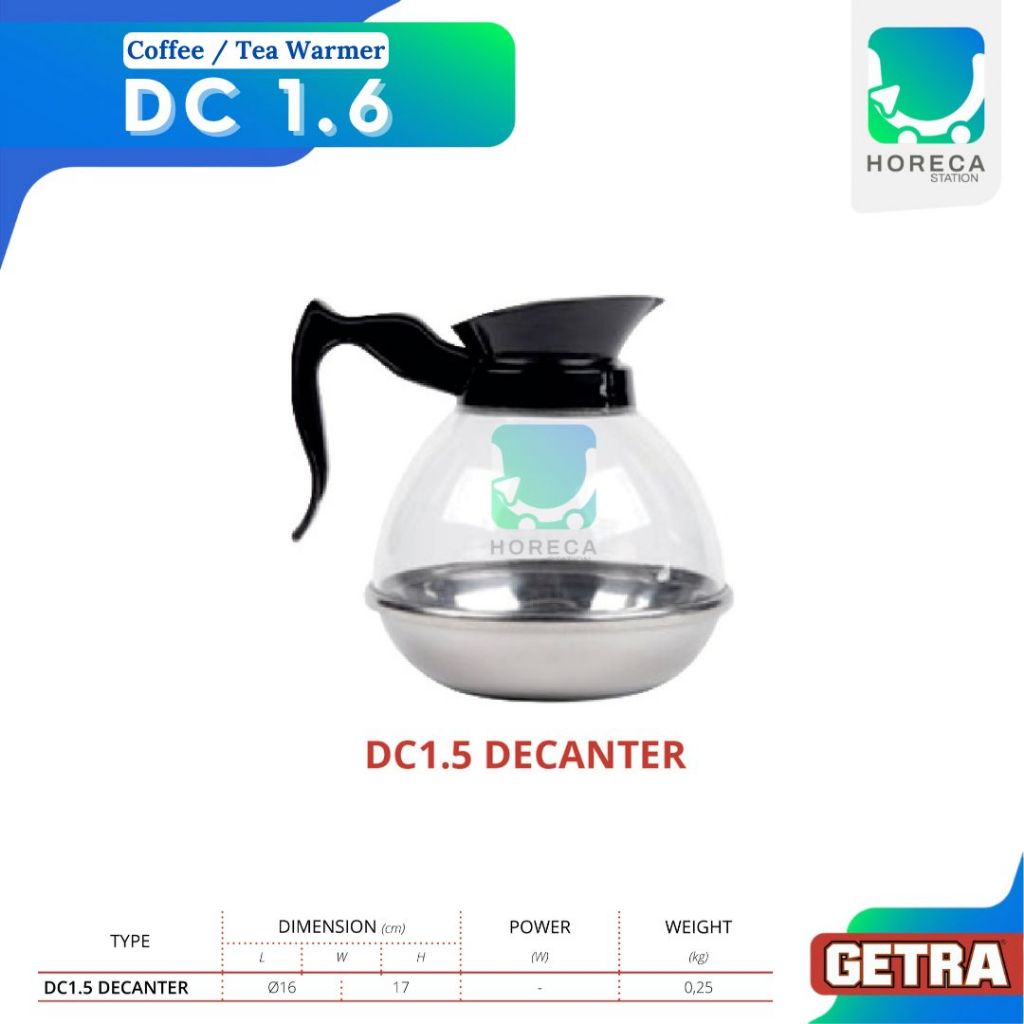 GETRA GETRA Coffee / Tea Warmer DECANTER