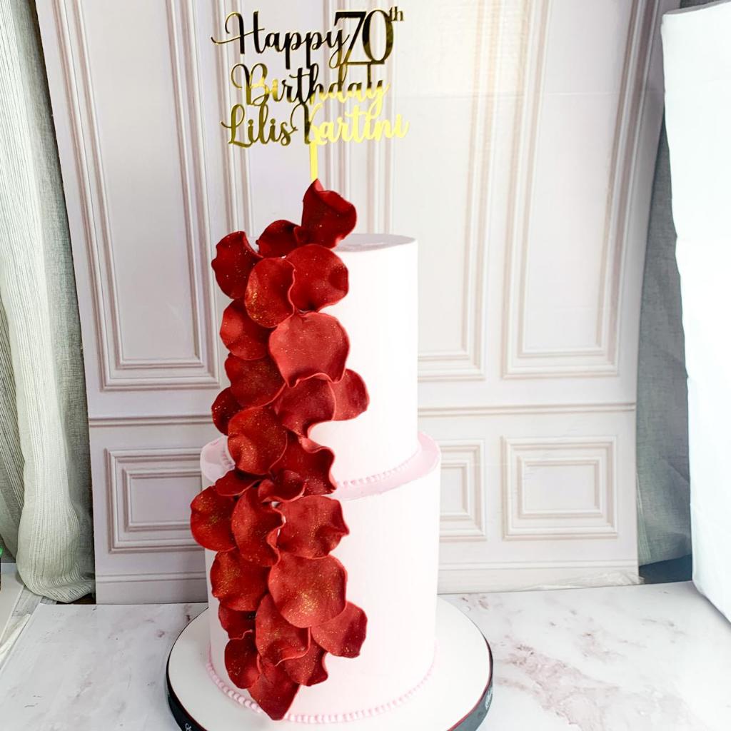 

Kue Ulang tahun/Birthday Cake/kue ultah Tema Flower/Kue ultah 2tk/Kue Birthday jakarta