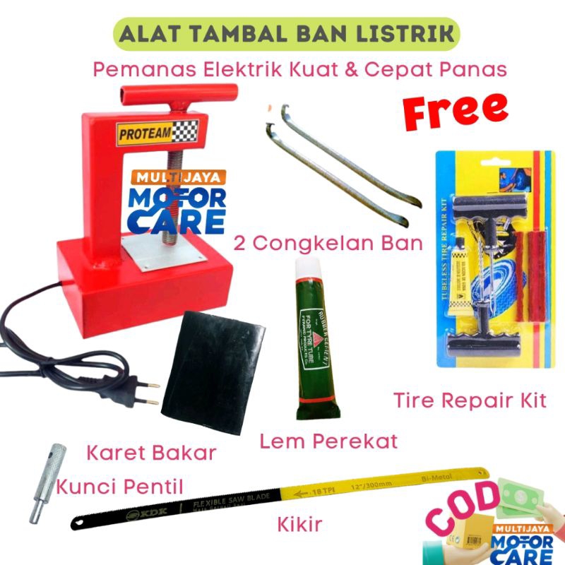 TERMURAH DAN TERLARIS Tambal ban listrik Alat tambal ban elektrik DENGAN ELEMEN PEMANAS
