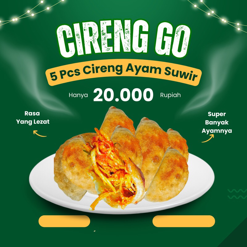 

Cireng GO - AYAM SUWIR