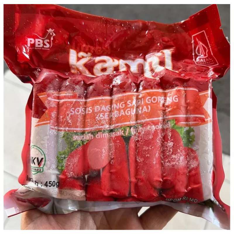 

SOSIS COCKTAIL/ SOSIS MERAH KAMIL 450gr