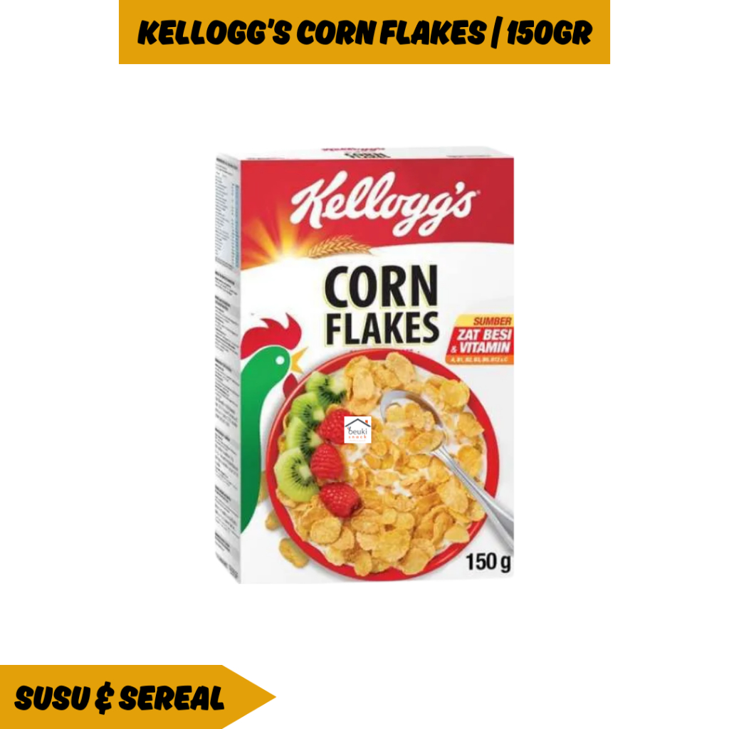 

Kellogg's Corn Flakes Original Sereal Jagung 150gr