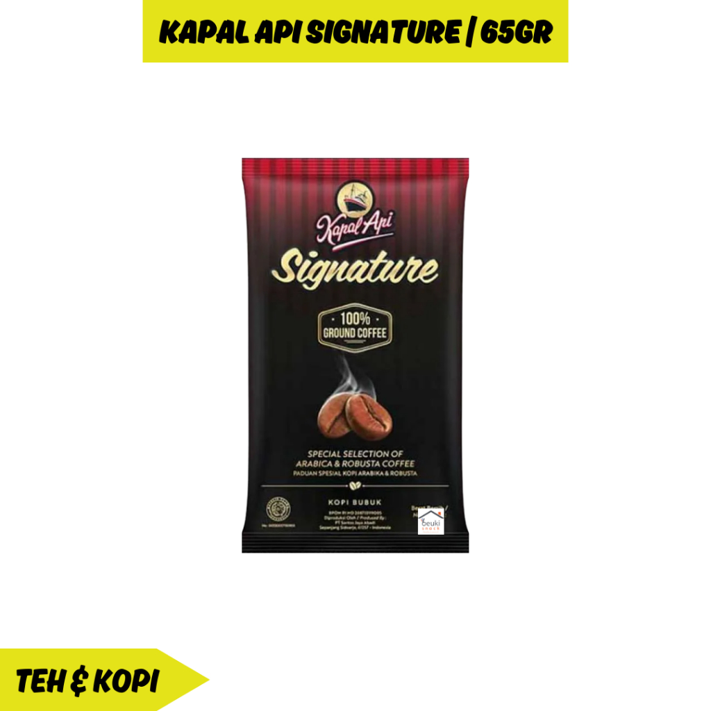 

Kapal Api Signature 100% Kopi Bubuk Kemasan 65gr