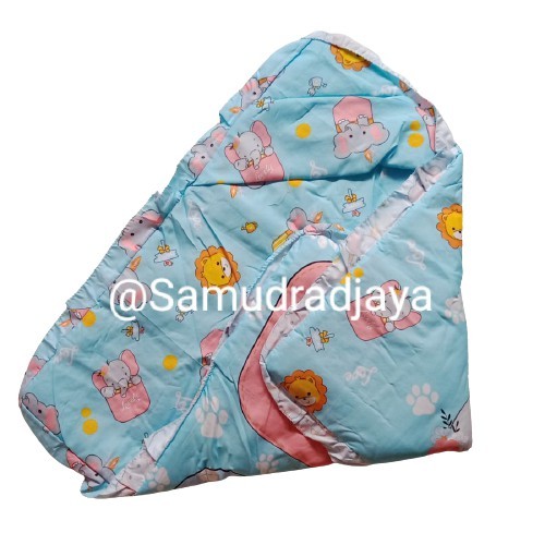 Selimut bayi newborn katun motif topi / Selimut topi bayi baru lahir motif / selimut bayi
