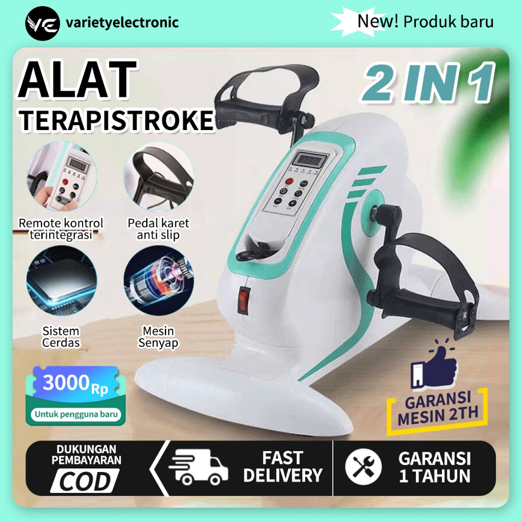 Sepeda terapi Alat Terapi Stroke / Alat Terapi Kesehatan Kaki /  Tangan Alat Terapi 100% Original
