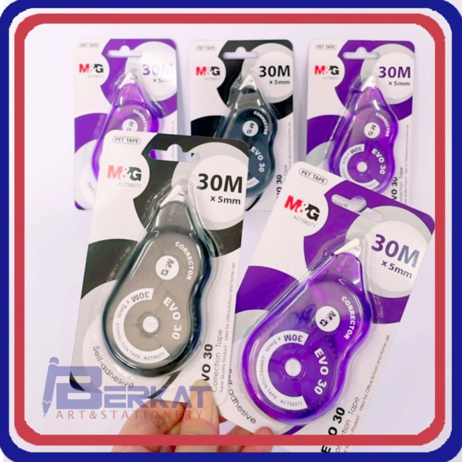 

M&G Tip Ex Kertas Correction Tape EVO 30 Jumbo 30m x 5mm