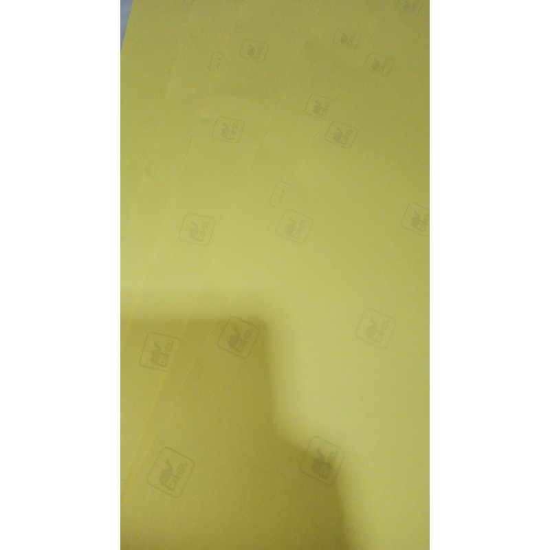 

Kertas Sticker Chromo / Glossy / Bontak Mirrorcoat Camel ukuran A3+ | isi 250 lembar