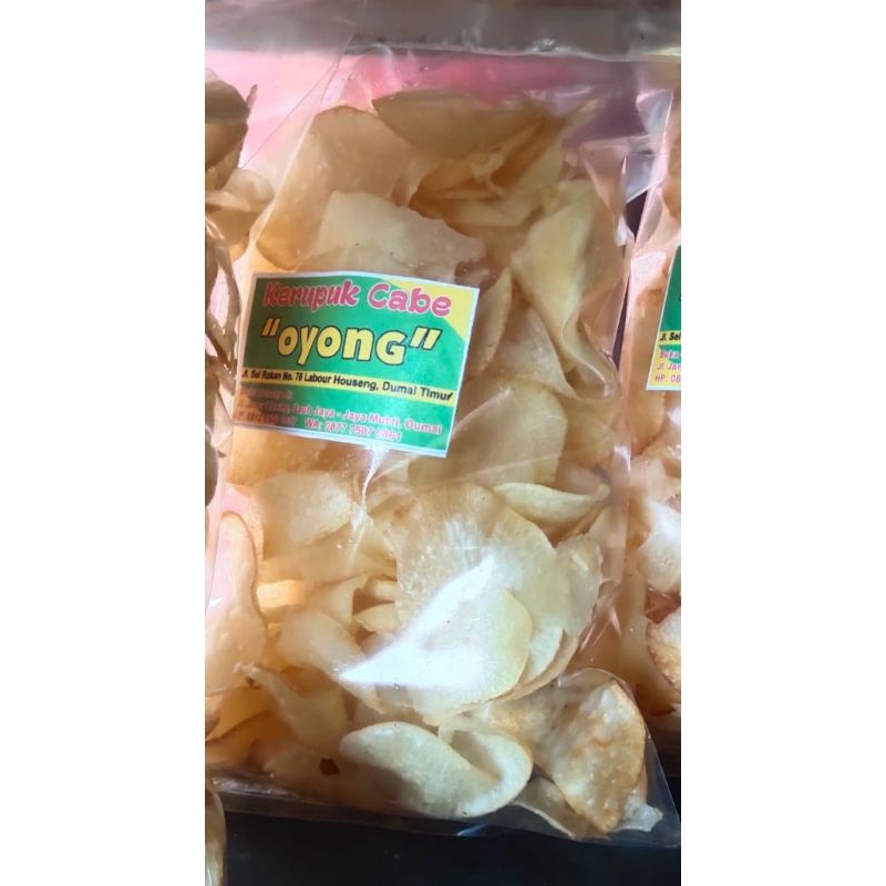 

Kerupuk Cabe Oyong Original