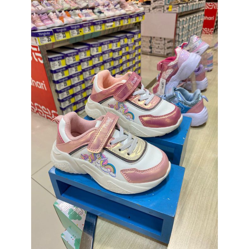 FLADEO KIDS ‼️ sepatu anak perempuan comfort ringan lampu