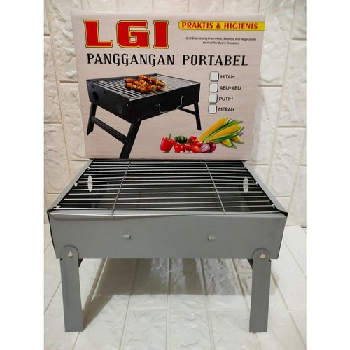 Alat Pemanggang LGI / Alat Pemanggang Portable / Alat Panggang Grill LGI