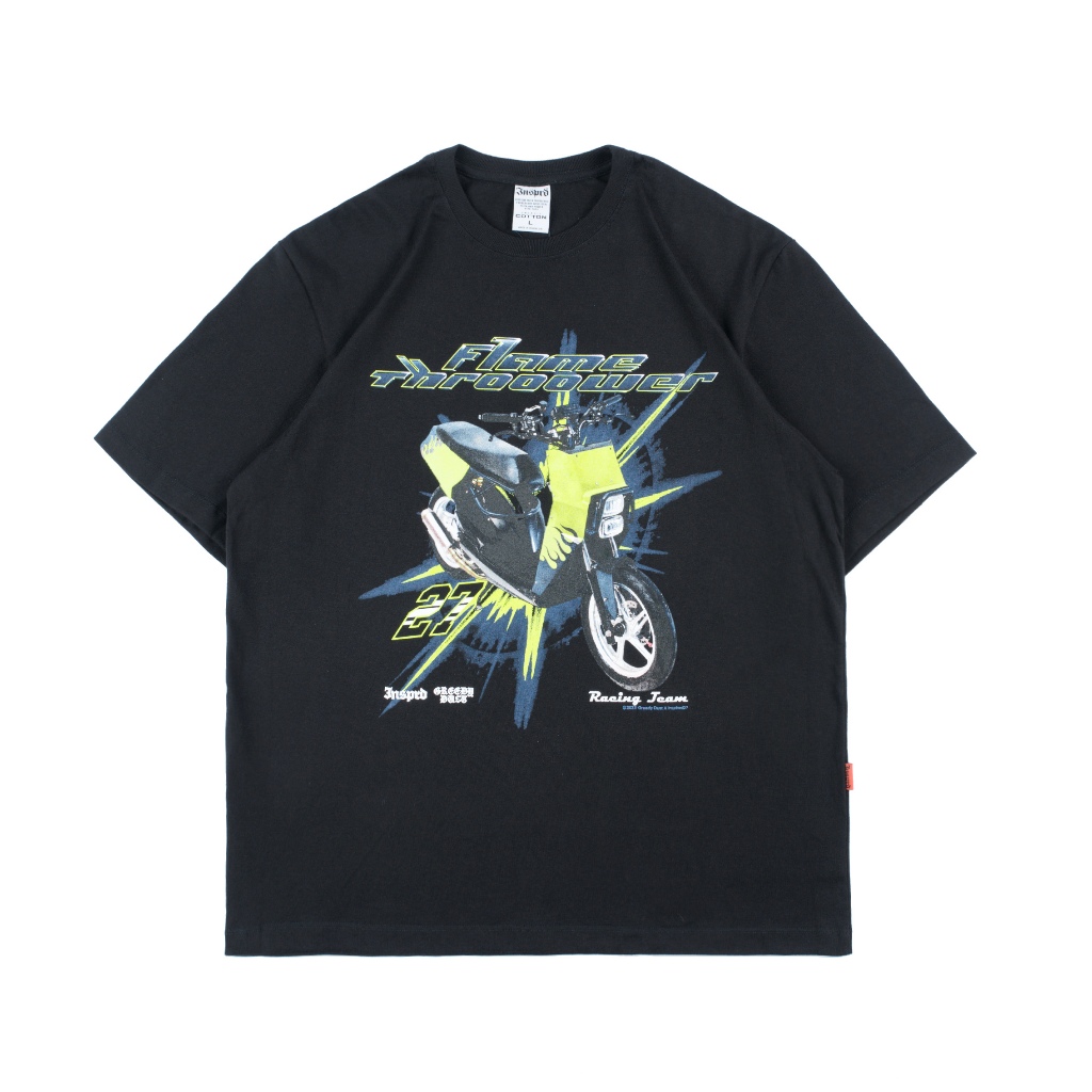 Original Inspired27 x Greedydust - Tshirt Flamethroower Unisex