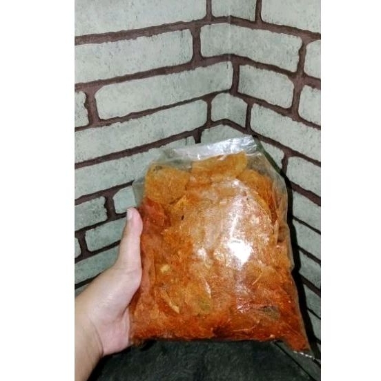 

KRIPCA / KERIPIK KACA / KERIPIK KACA PEDAS GURIH DAUN JERUK / KEMASAN 100GR & 250GR