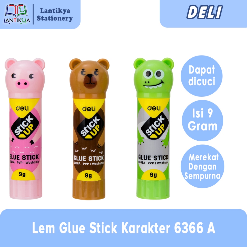 

Deli Stik Lem Glue Stick Animal 6366 A