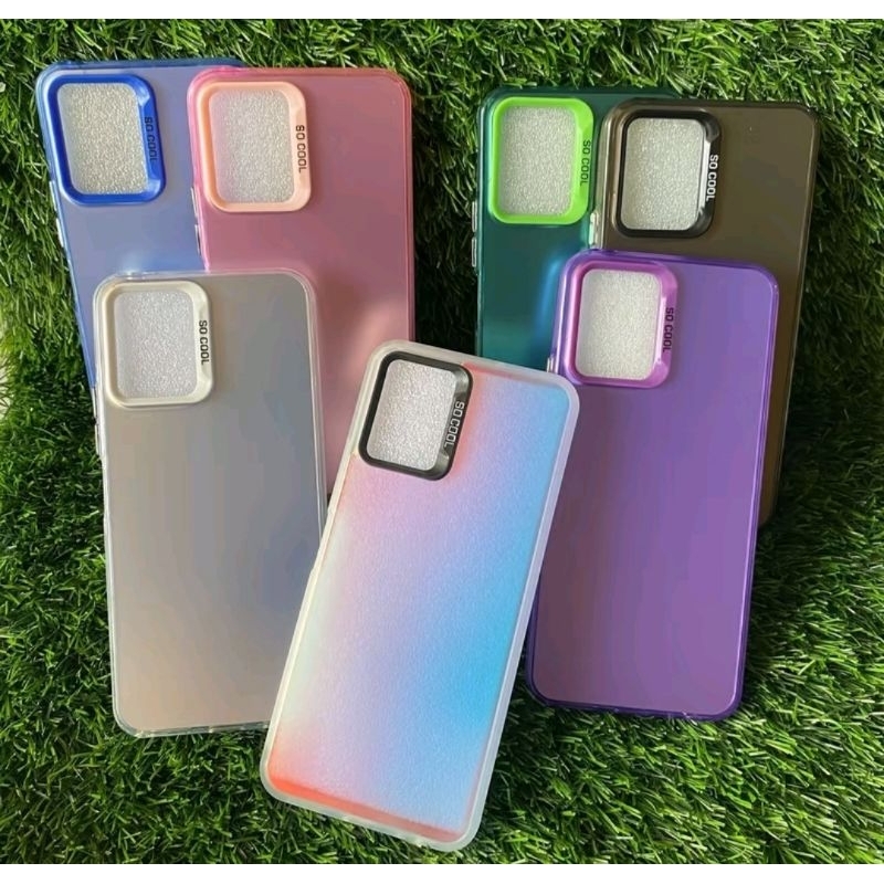 Case imd Vivo Y21 Y21S Y33T Y33S Y21A Case full Cover Plate hologram for