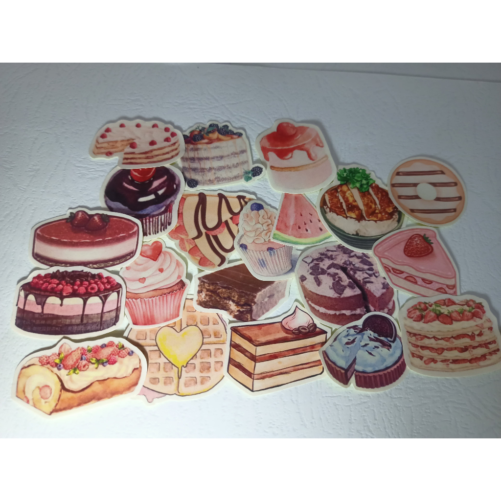 

[55 | 52 BIJI] STIKER MOTIF MAKANAN ESTETIK | AESTHETIC STICKER FOODS MODE | SUDAH CUTTING | GLOSSY | JOURNALING | SCRAPBOOK | LUCU | MENARIK / STIKER BUKU