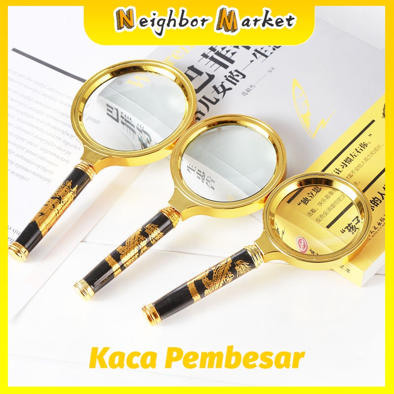 

Kaca Pembesar 10x Diameter 60/70/80mm Untuk Membaca Motif Naga Dragon Magnifier Glass Kaca Pembesar 60mm, 70 mm, 80 mm
