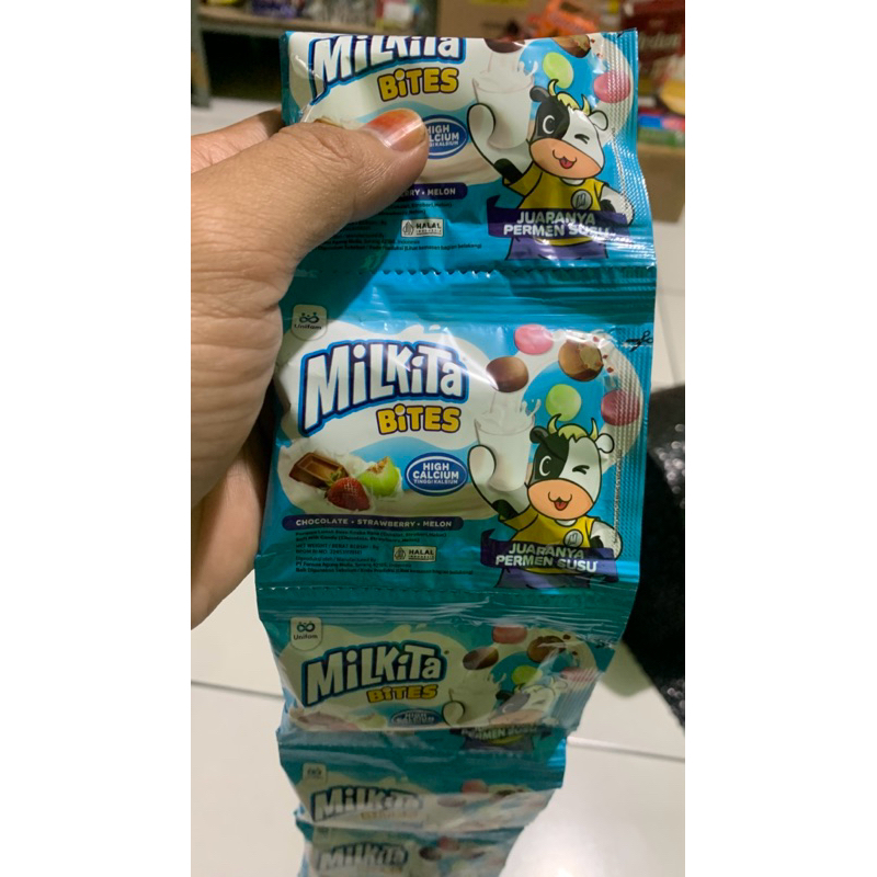 

Milkita Bites 1 Renceng isi 10