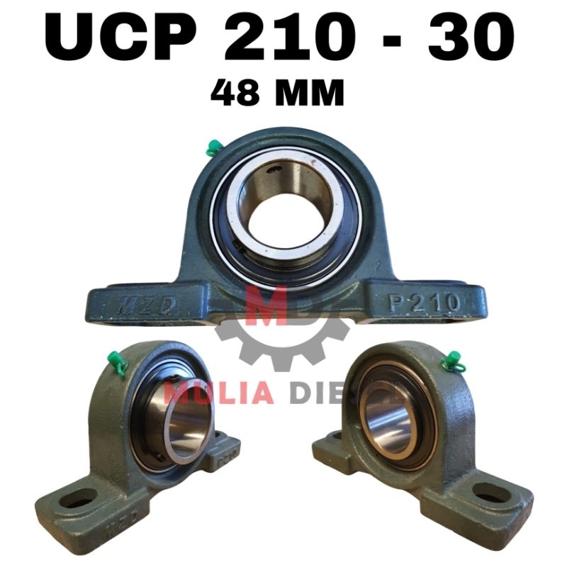 Lahar Duduk Kodok UCP 210 30 48MM Bearing Bantalan