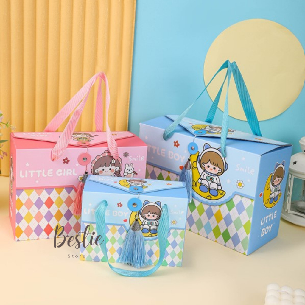 

Bestie Tas Goodie Bag Hampers gift Box Ulang tahun Anak Laki dan Perempuan Premium
